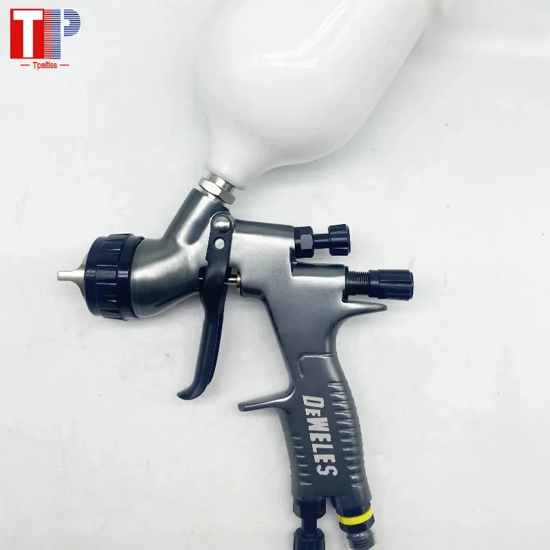 

Tpaitlss Sells Top-grade Gt Pro Gray 1.3/1.8mm Spray Gun Pneumatic Spray Gun Painting Tool for DEVLLBLSS.