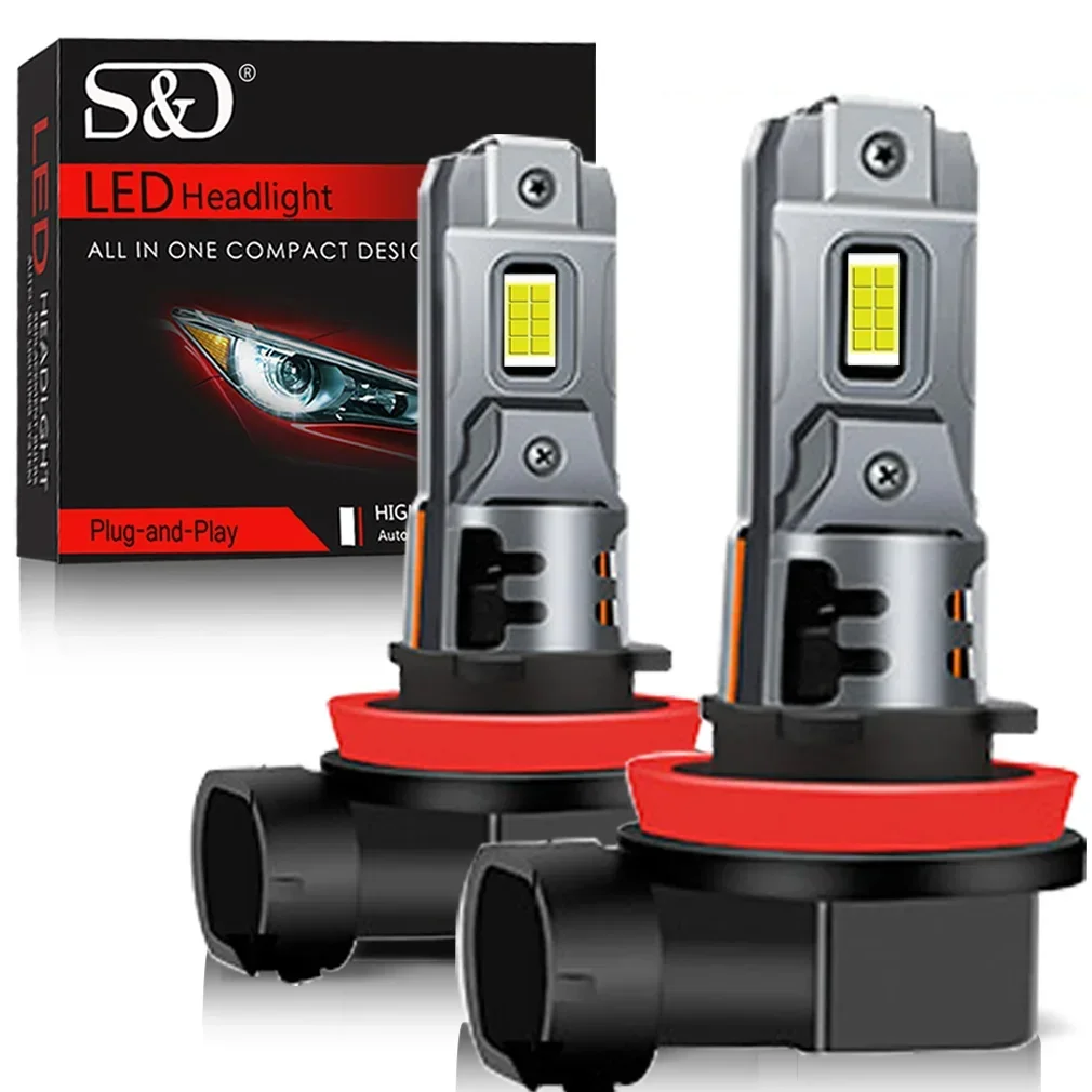 

30000LM H8 H11 LED Headlight Bulb 9005 HB3 9006 HB4 H16 JP Fog Light Canbus Mini 880 881 White 6500K CSP for Car Auto Diode Lam