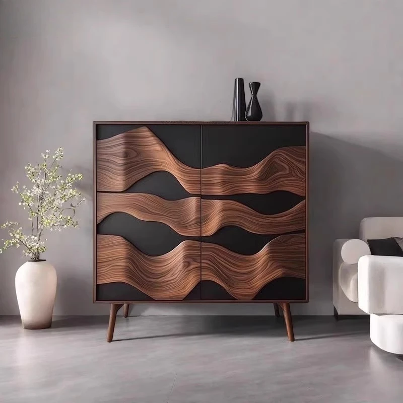 

Декоративный деревянный шкаф-органайзер для хранения вещей, для гостиной, салона, прихожей, роскошная мебель для дома и офиса