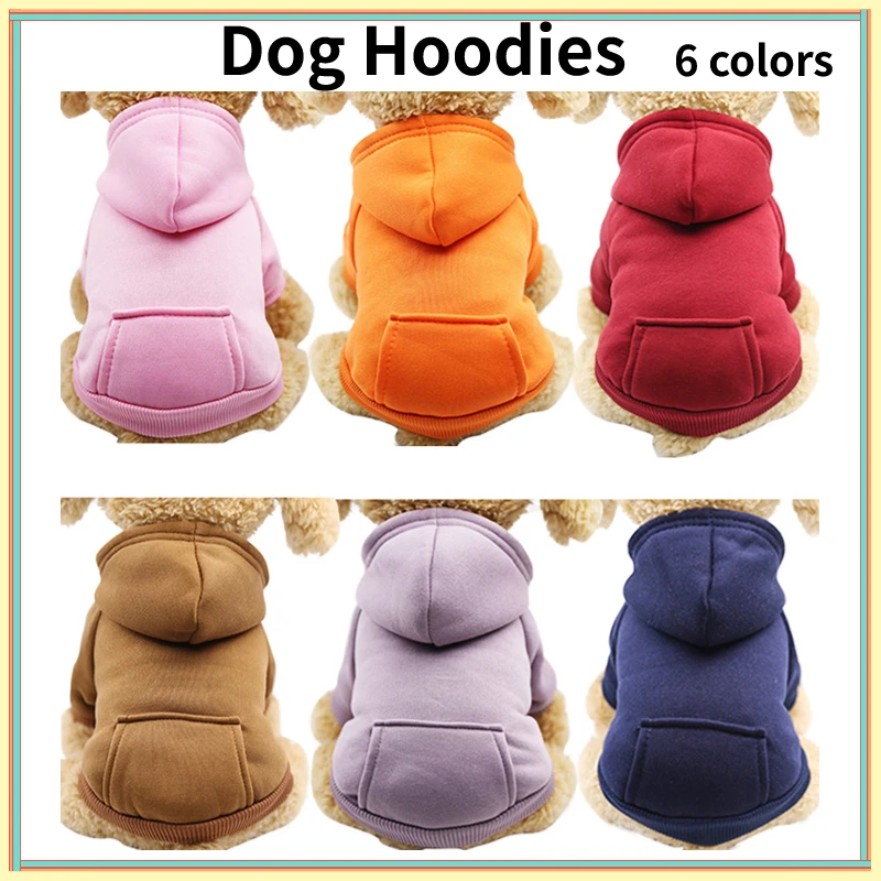 Inverno cão hoodies moletom jaqueta para pequeno e médio cão casaco para animais de estimação roupas chihuahuas bulldog traje filhote de cachorro animal de estimação outono