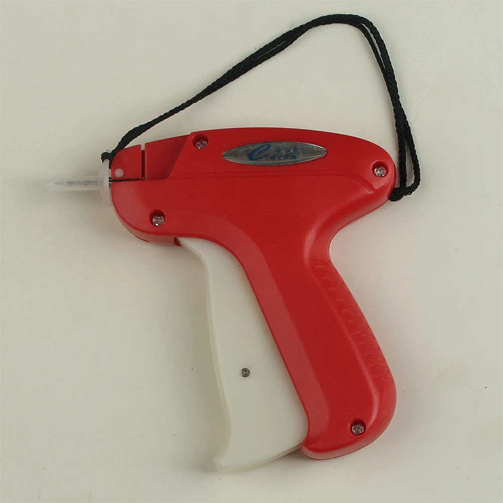 

Plastic Clothing Labeler Tag Gun Applicator Machine for Clothes Pants Home Supermarket Garment Shop Portable