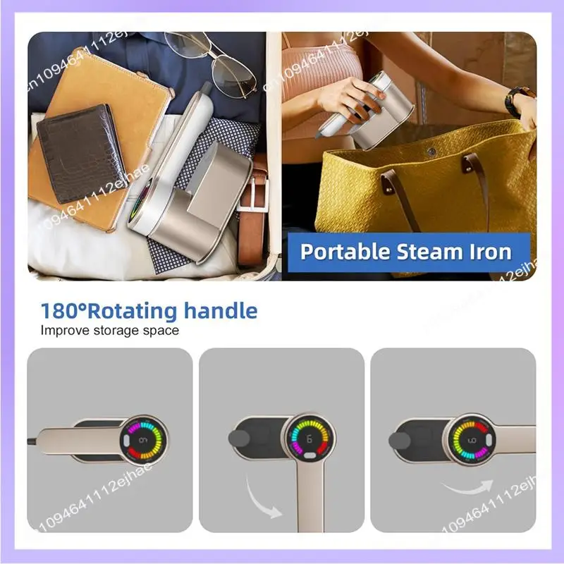 

N83R отпариватель для одежды, 6-режимный отпариватель для одежды, портативный компактный отпариватель для одежды, гладильная машина для домашних путешествий