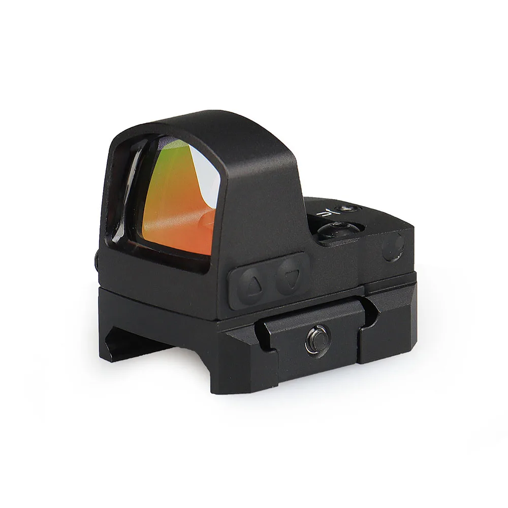 PPT 1x22 3MOA ريد دوت البصر ريفلكس Riflescope نطاق الصيد مع جبل واسع السكك الحديدية المشارك الشتاء المجسم AR15 OS2-0142
