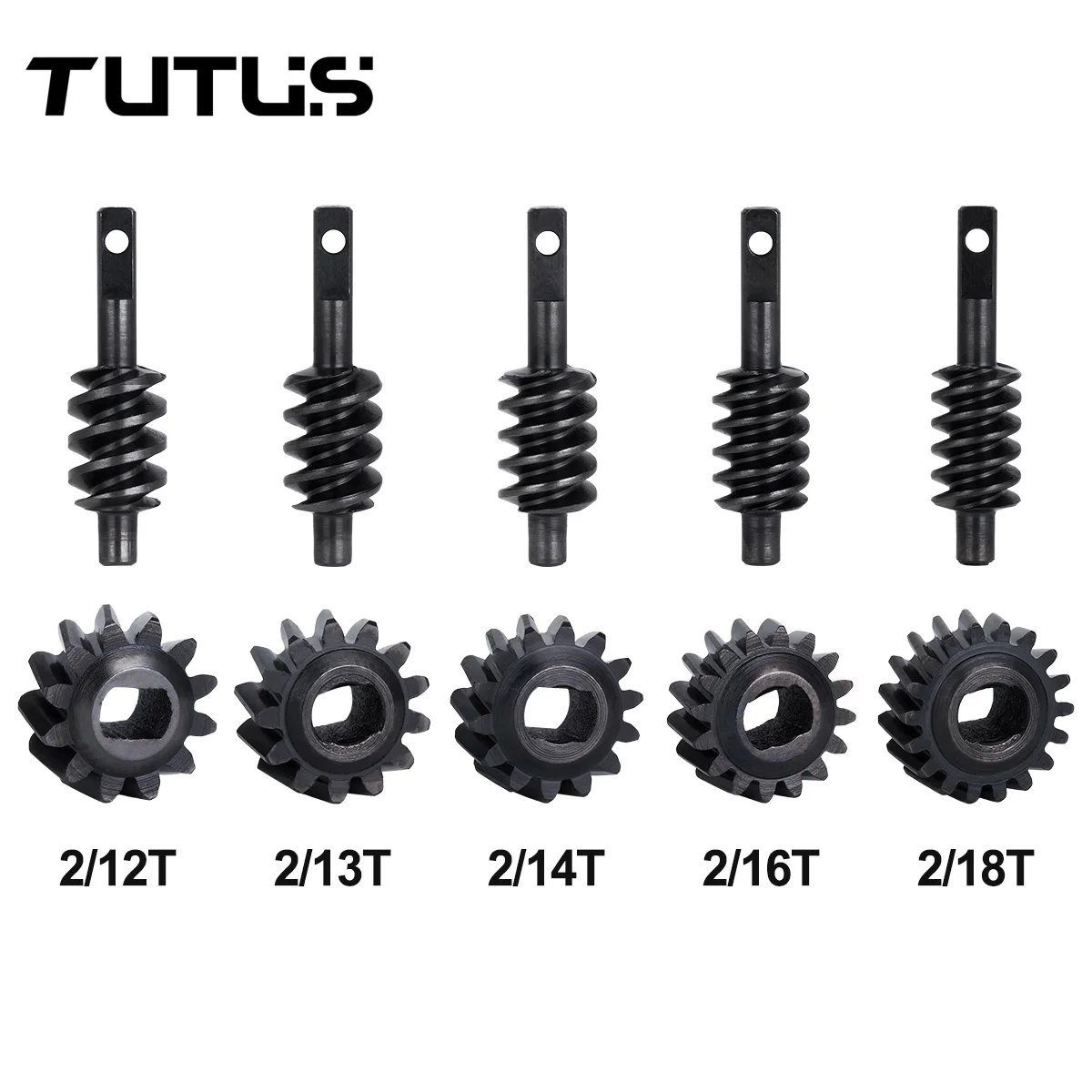 Metal Axle Gear Overdrive Underdrive Worm Differential Gears 12T 13T 14T 16T 18T For 1/30 RC Crawler Car Axial SCX30 Ford Bronco