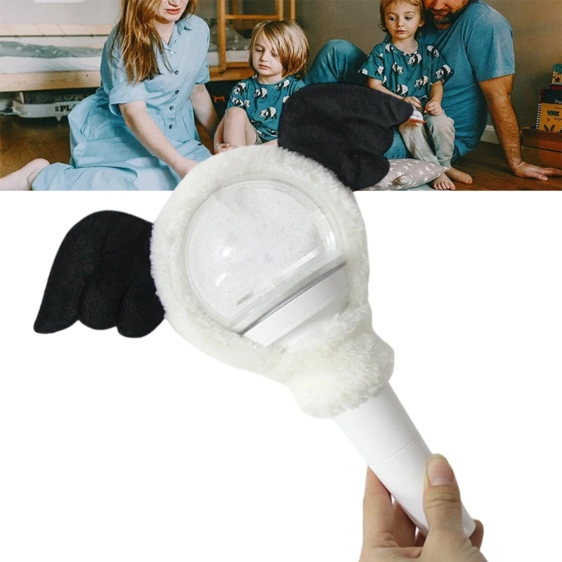 F19F Sleeve for Concert Light Cheer Plush Cover Light Decorations Lamp Protective Cover