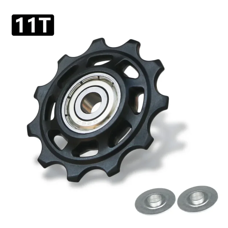 11T 12T 13T 14T Bearing Wheel Pulley Bicycle MTB Road Rear Guide Wheel Bike Rear Derailleur Pulley Roller for Shimano Repair image 3