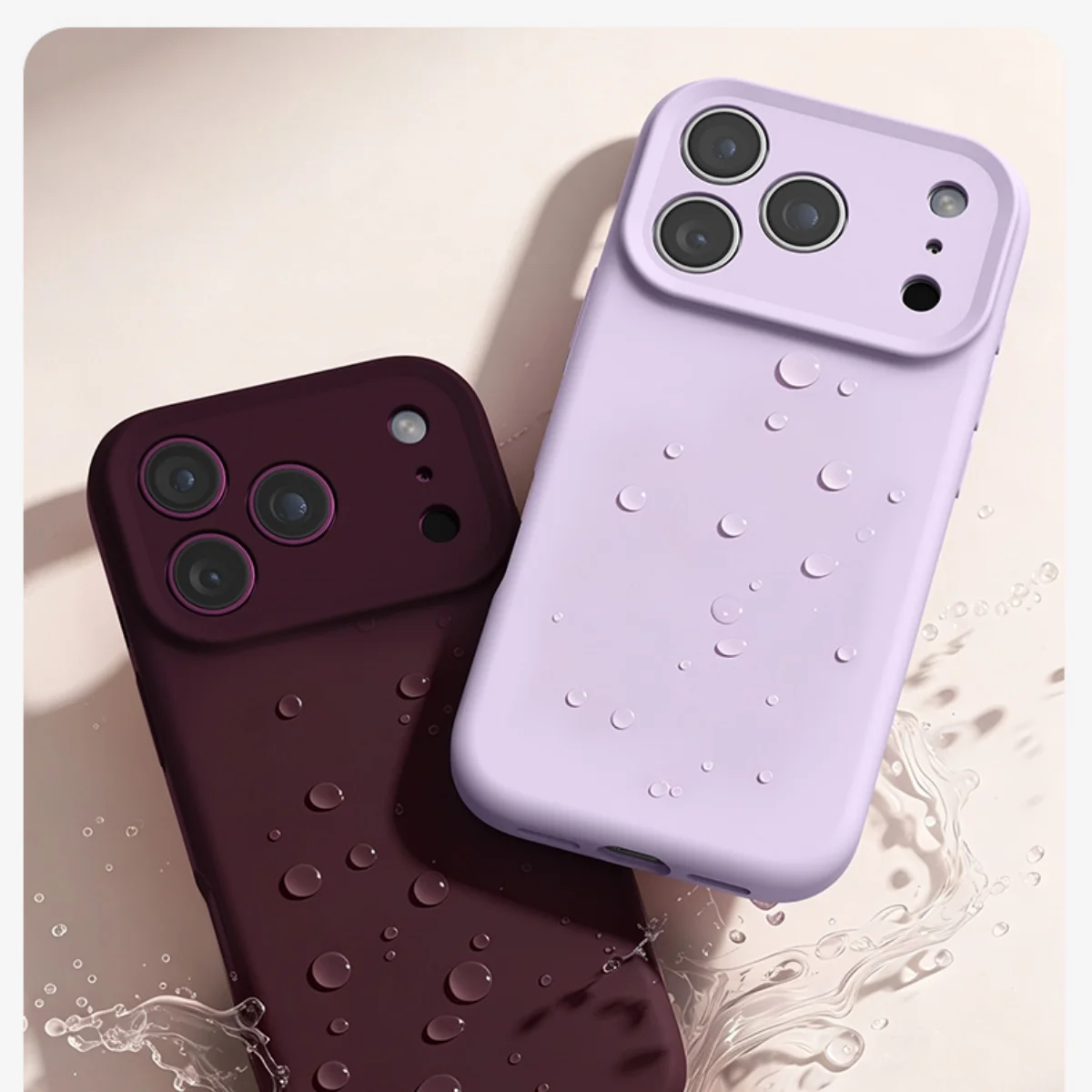 Original Flüssigsilikon Stoßfeste Handyhülle für iPhone 18 17 Pro Max 18Pro 17Pro Weiche Schutzhülle für iPhone 18 Pro Max – Detail 7
