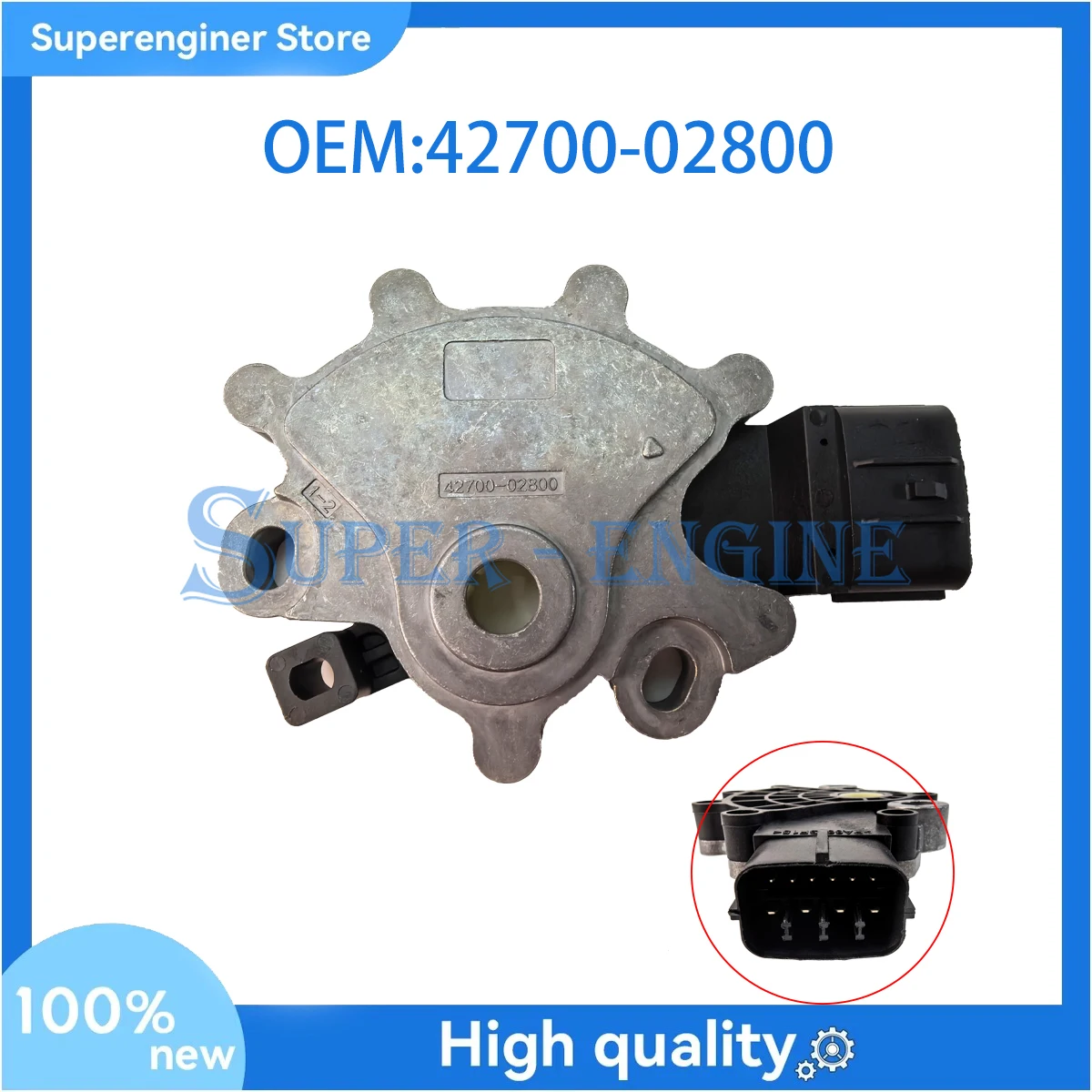 

Нейтральный предохранительный переключатель 42700-02800 42700-02700 для Hyundai Accent 2016-2019 Picanto 2012-2017 4270002800