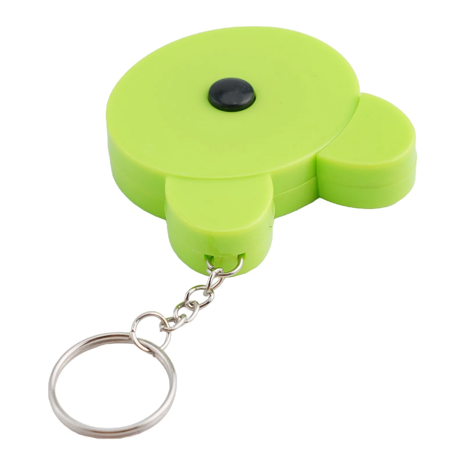 Portable Automatic Cartoon Tape Measure Cartoon Tape Measure Compact Key Ring Applications Automatic Functionality