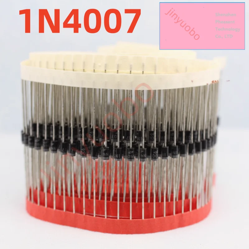 （100-1000piece） 1N4007 4007 1A 1000V DO-41 High quality Rectifier Diode IN4007 1n4007