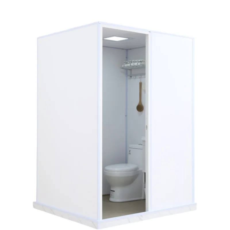 

Newly Designed Aluminum Prefabricated Bathroom Unit Portable Complete Kit Integrated Flexible Shower Machine Small Space