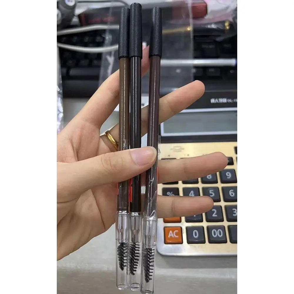 Double Heads Double Heads Eyebrow Pencil with Eyebrow Brush Waterproof Eyebrow Enhancer Easy To Wear Natural