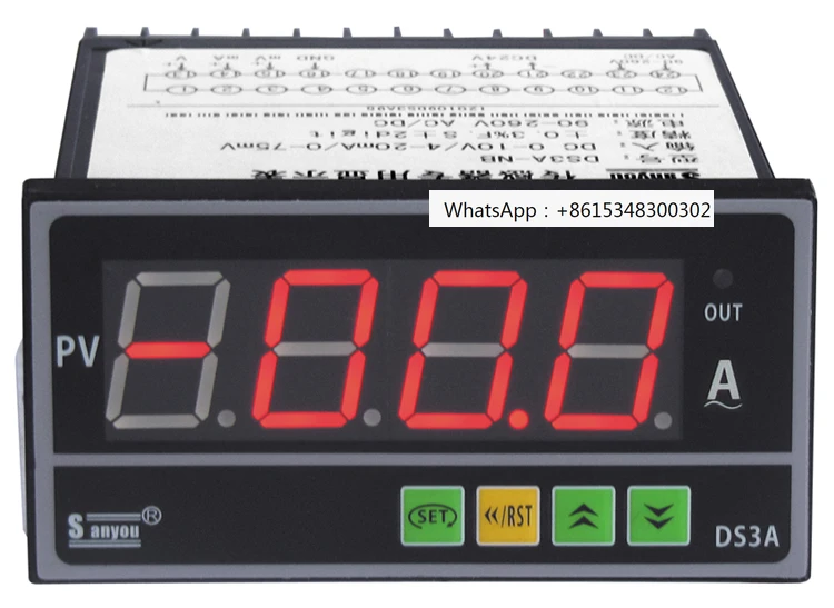 DS3A-RAA5/IAA NDA Digital Display AC Ammeter Voltmeter DS3A-NAV/NDV Sanyou DS7A