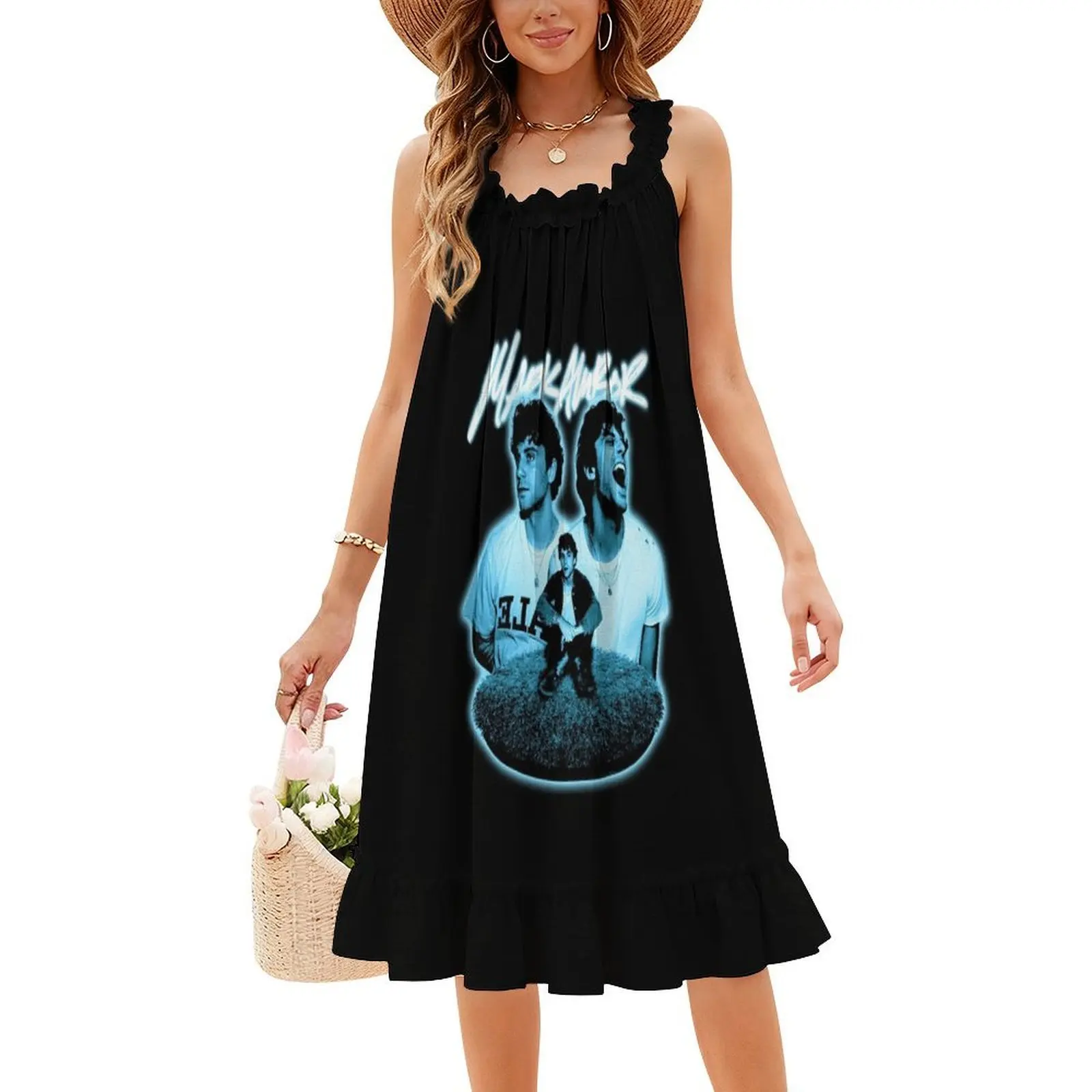 خمر الجرونج نمط-مارك العنبر الكورية نمط فستان كاجوال للنساء بسيط اليومية مكتب سيدة فساتين مارك أمبور ماركامبور أغنية