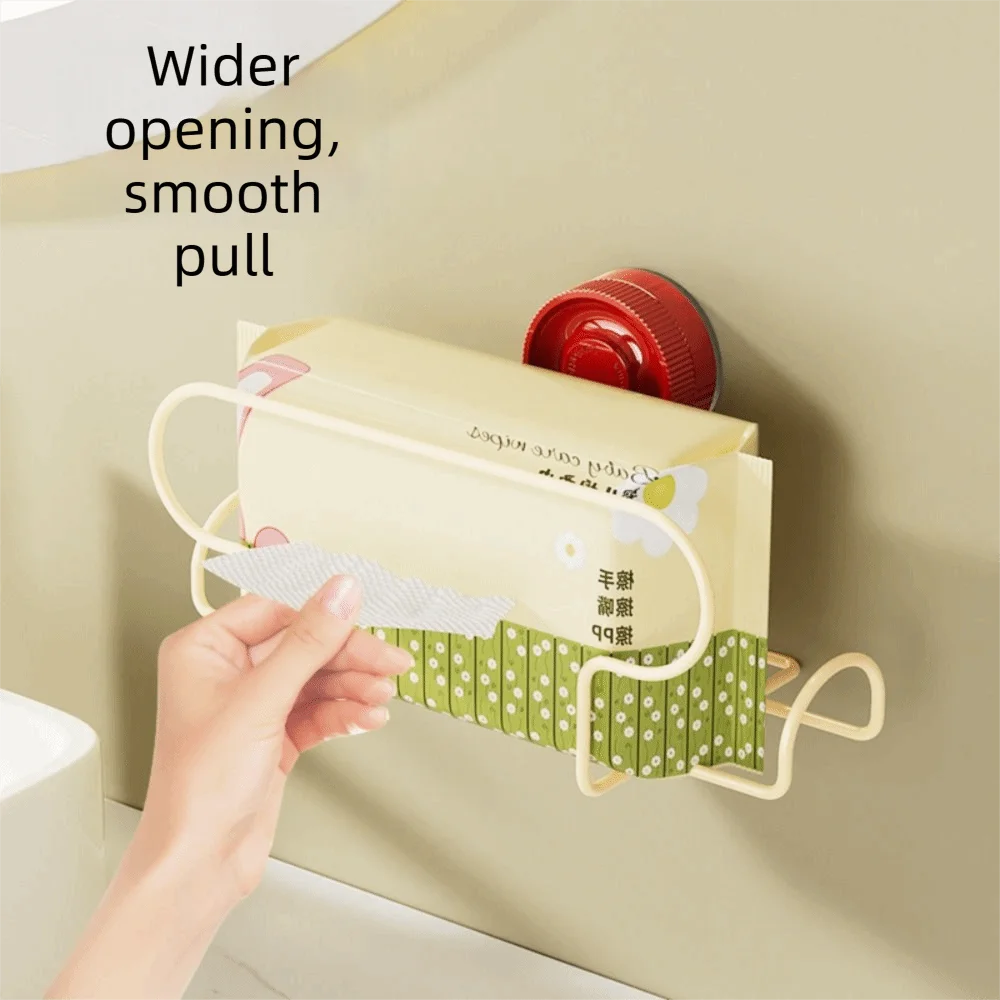 

With Storage Wall Mounted Toilet Paper Holder Moisture-Proof Sturdy Construction Toilet Tissue Box Organizer Easy Install