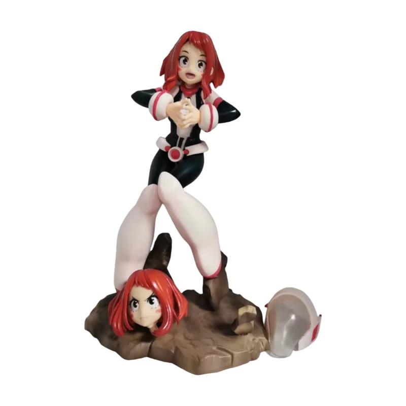 21cm My Hero Academia Uraraka Ochako Anime Girl Figurka Model Statua Chłopcy Kolekcja Dekoracja Pulpitu Ozdoba Zabawki Prezenty