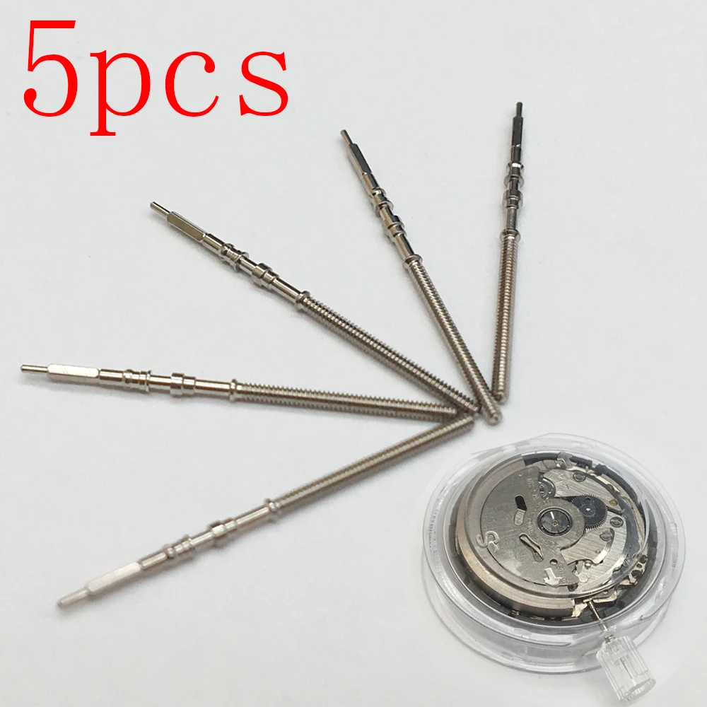 

Crown Winding Stem for NH35A NH36A NH38 NH39A Movement for Watch Assemble Repair Tool Parts Kit 5pcs Stainless Steel