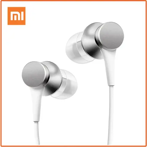 Original Xiaomi Piston Hörlurar Bas Trådbundna 3.5MM In-ear Sport Hörlurar med Mikrofon Headset för Telefon Xiaomi Samsung Huawei 10 best sales Xiaomi-kolv - №1