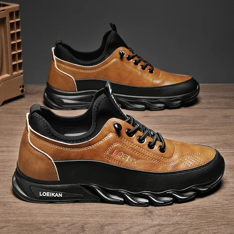 

Labor Protection Men's Shoes Autumn Construction Site Work Work Anti Slip Wear-Resistant Sports Leisure Mountain Climbing