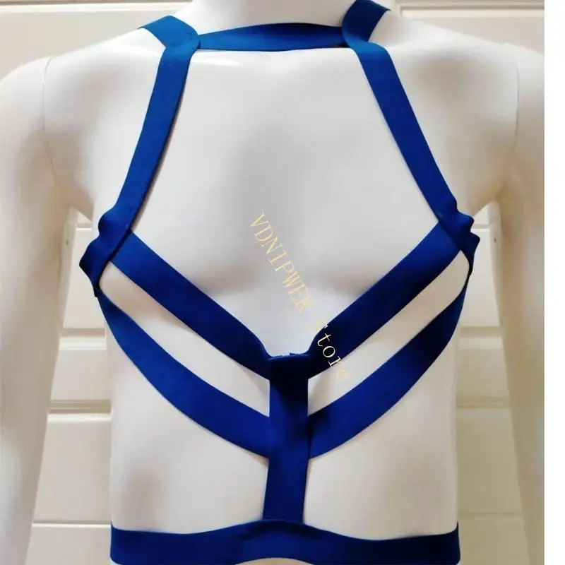 Cinto arnês punk peito para homens góticos cintos ombro góticos músculos protetores vestidos cinto acessórios festa