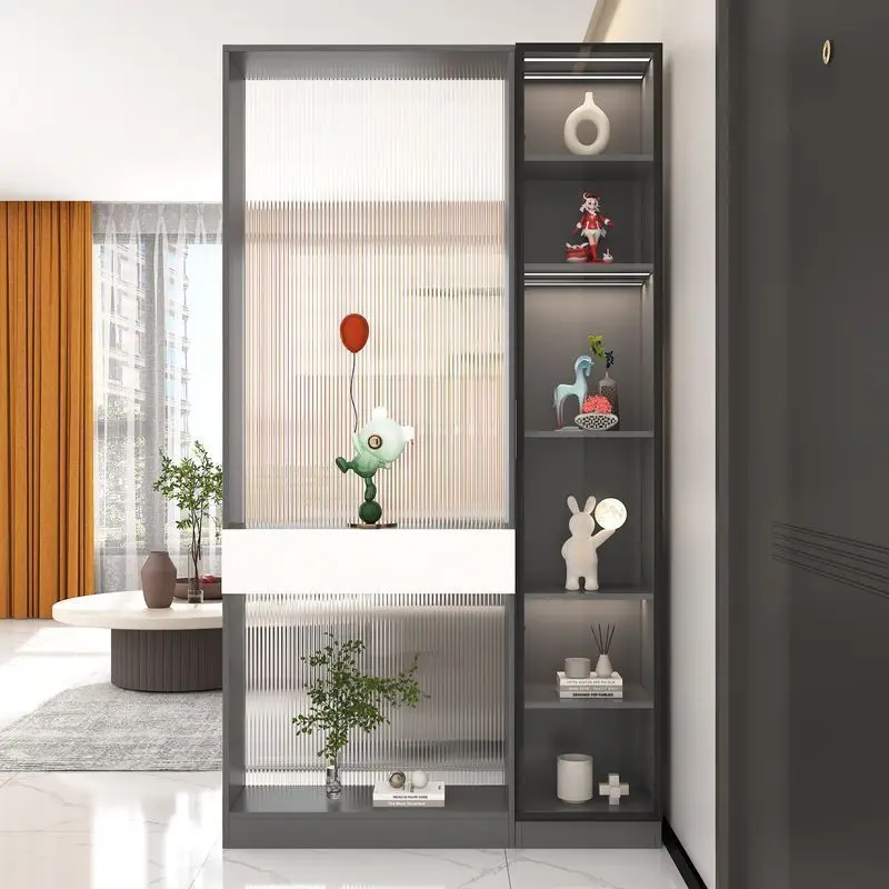 Changhong glass screen partition cabinet living room entrance cabinet other wood-based panels are adult