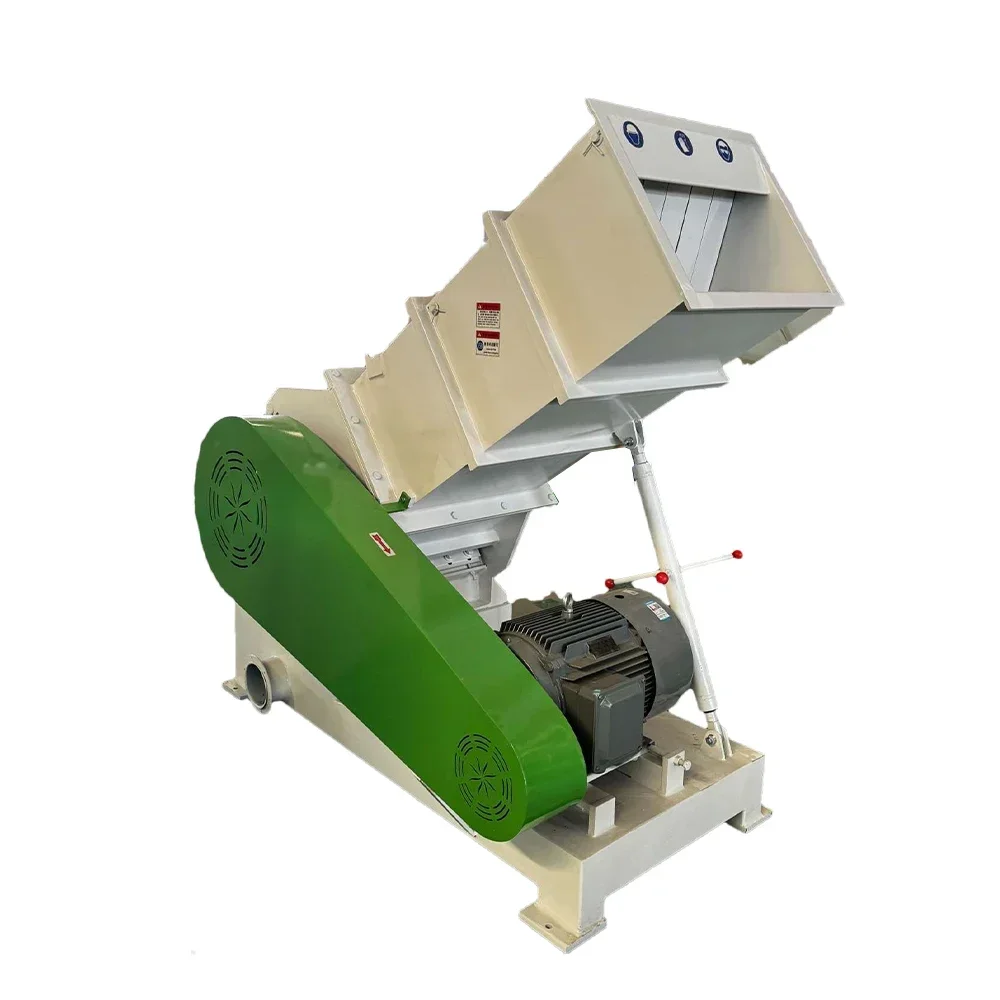 OUNAISI High Capacity 15kw Fine Workmanship Universal PVC Plastic Scrap Horizontal Crusher Machine