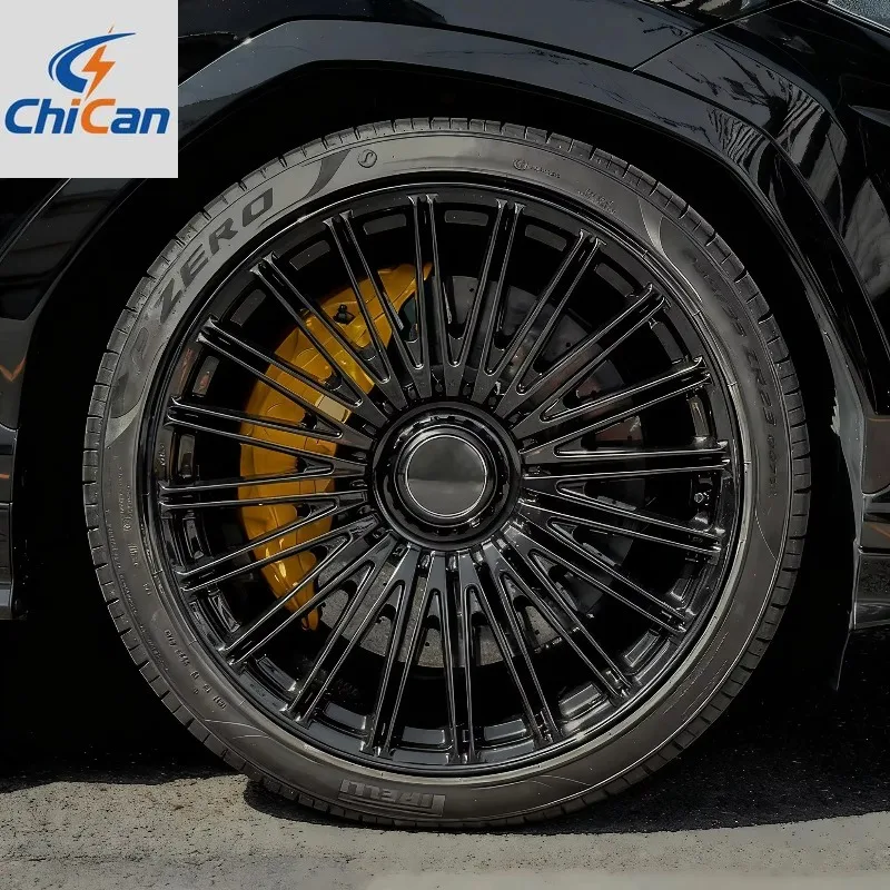 

【2026】Chican Custom Forged 20 Inch Multi Midnight Black Spoke Monoblock Wheel Rim 5x112 5X130 5X120 5X114.3 6X135 6X139.7​