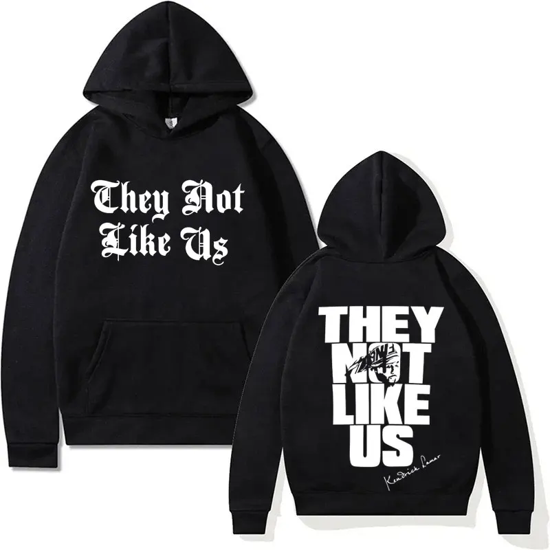 

Rapper Kendrick Lamar They Not Like Us Hoodies Mens Women Clothes Long Sleeve Hooded Sweatshirt Harajuku Oversized Hoodie Unisex
