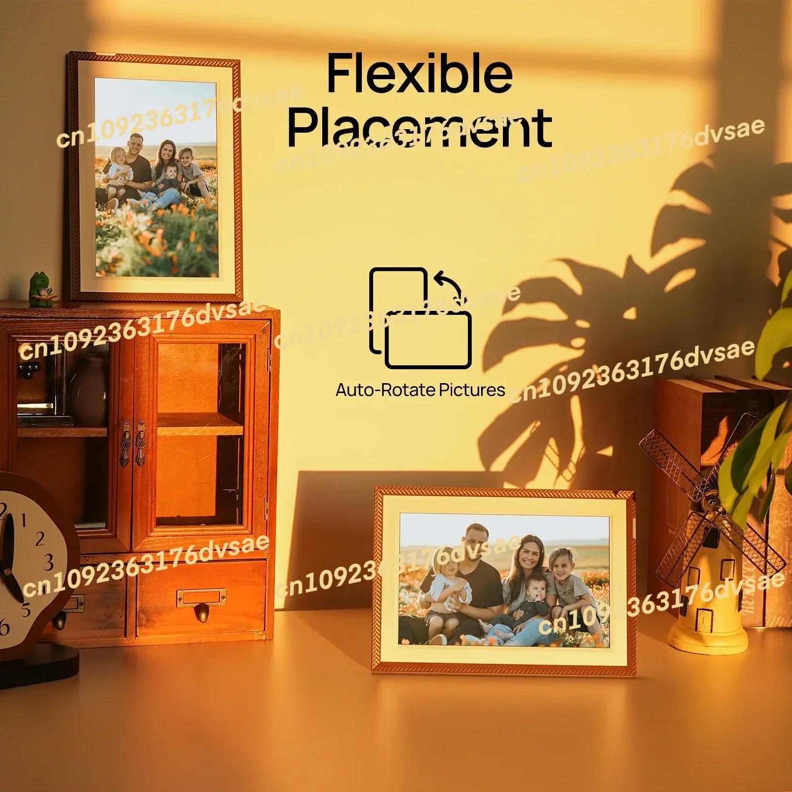 NEW Arzopa D10 Auto Play Video 10.1 Inch IPS 1280*800 16:10 Wall Mounted Signage Monitor Photo Frame Digital