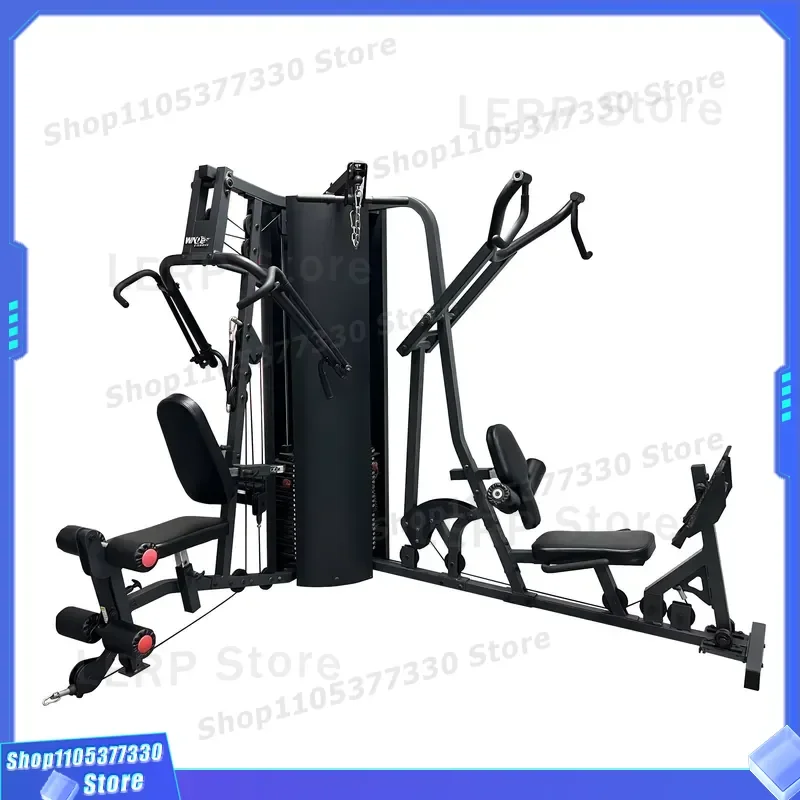 Multifunctional 3 Station Strength Training Equipment Comprehensive Home Gym Trainer for Full Body Workout Muscle Building