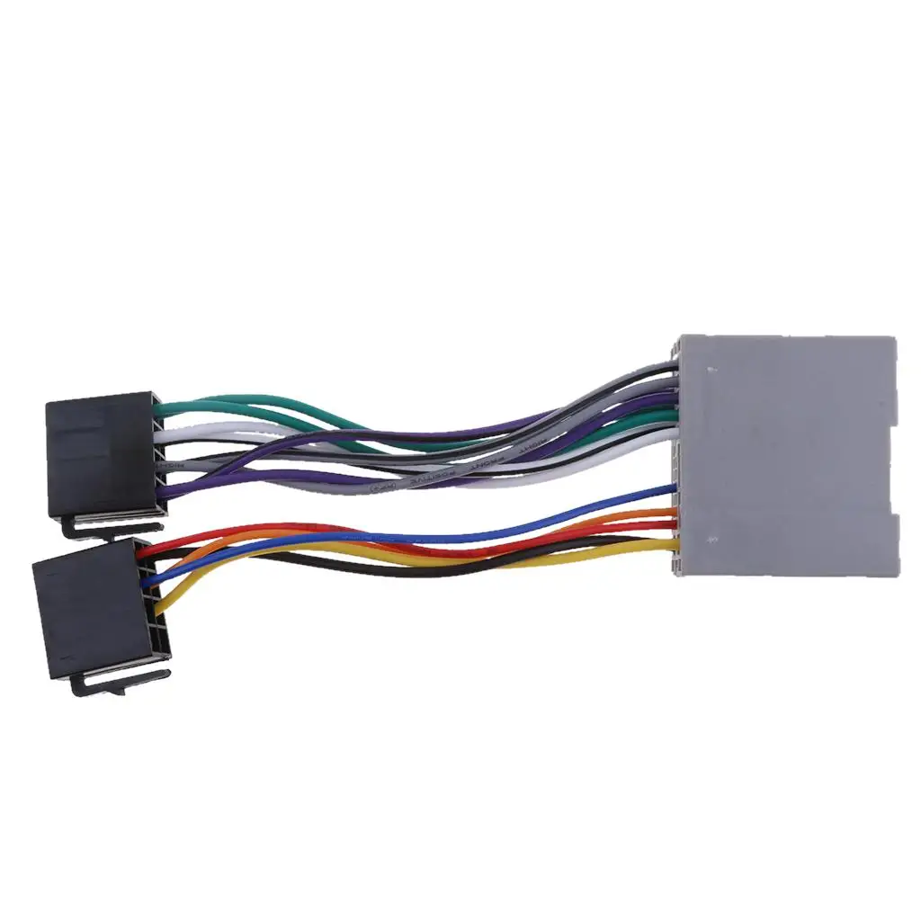 for Ford Fiesta Wiring Harness Adaptor ISO Cable Plastic Radio Flex Wire Replacement for Mk6 Dashboard 2002 2005