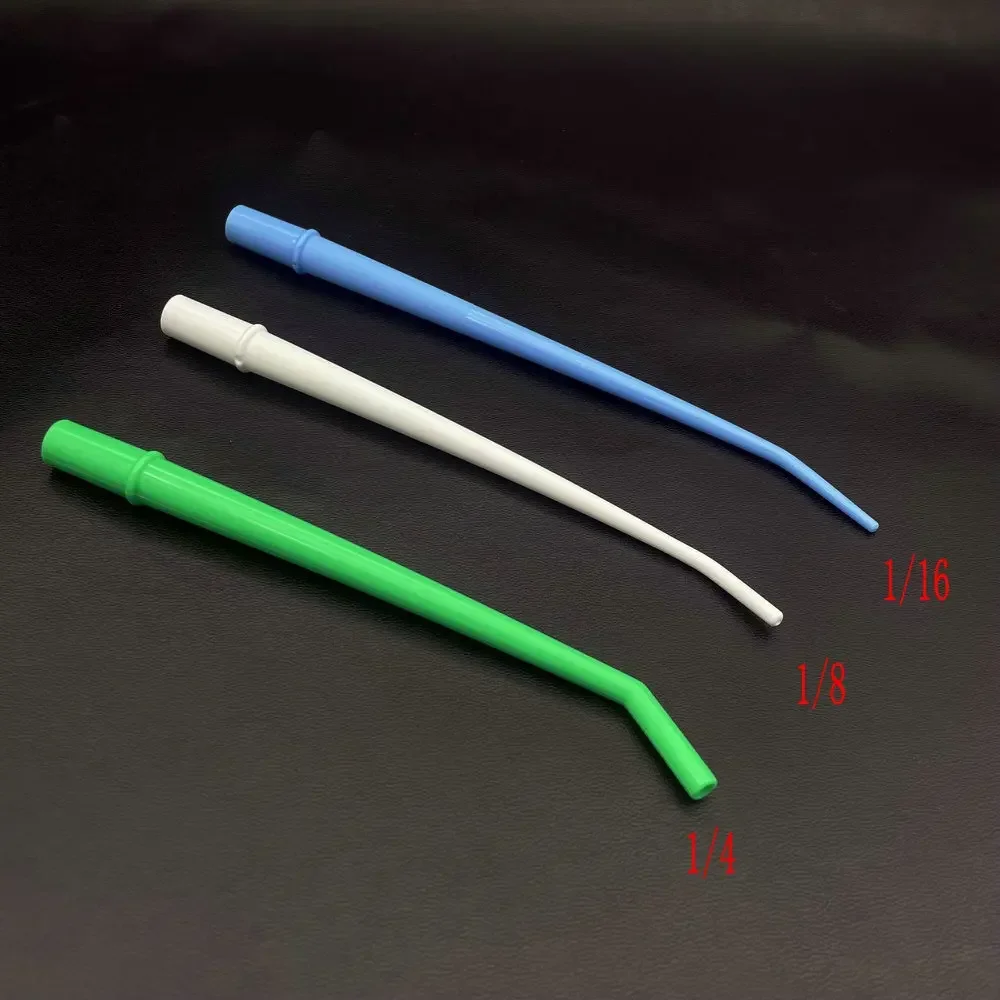 25pcs/pack Dental Disposable Curved Tips Surgical Aspirator Dental Saliva Ejector Tips Dentistry Materail