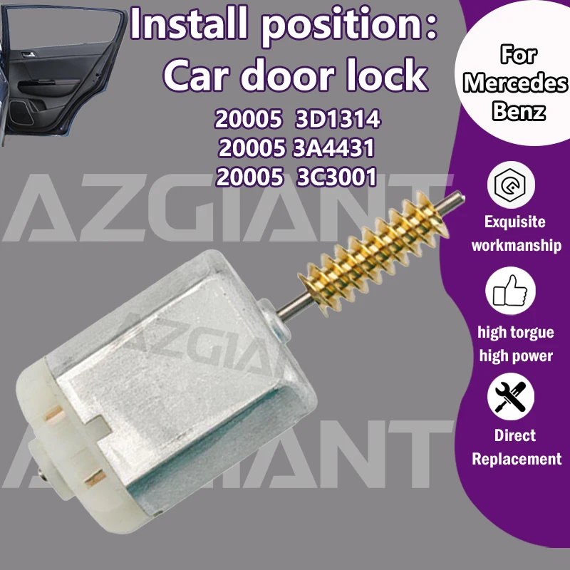 

Car door lock system motor For Mercedes Benz E-Class W210 E300/320/420/430 C-Class W202 C220/230/280 20005 3C3001/3D1314/3A4431