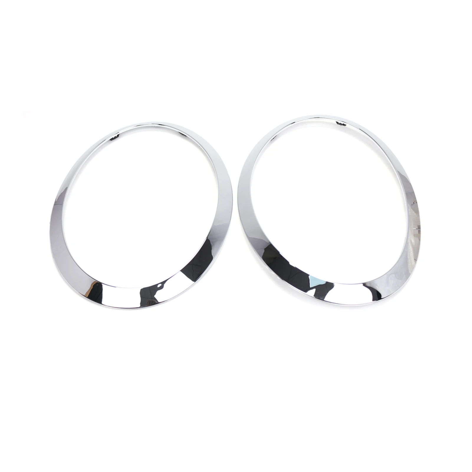 

2 шт. накладное кольцо на фару для BMW MINI F55/F56/F57 2014-2021 черный ABS OEM 51137300631 51137300632 51712355791 51712355798