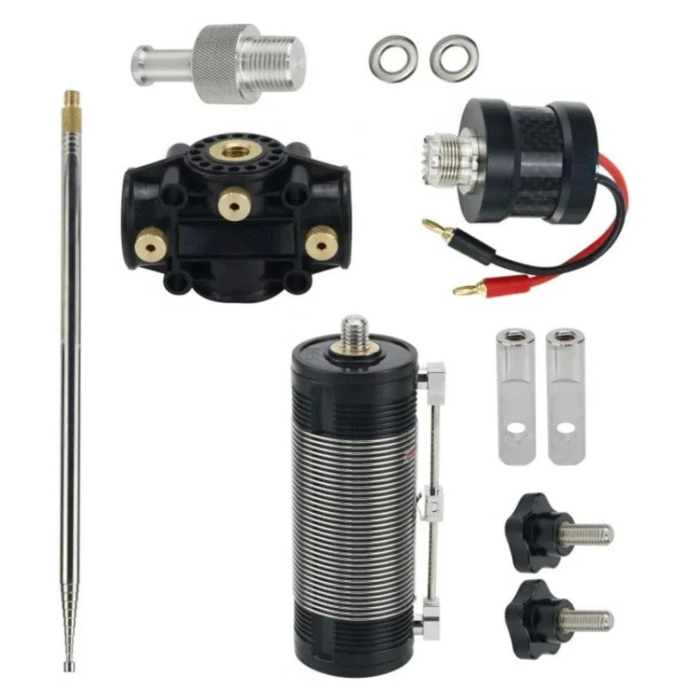 Upgraded Shortwave For Antenna Kit For PAC-12 JPC-7 Portable Radio With Stainless Steel Coil And Balancer For Amateur Ham