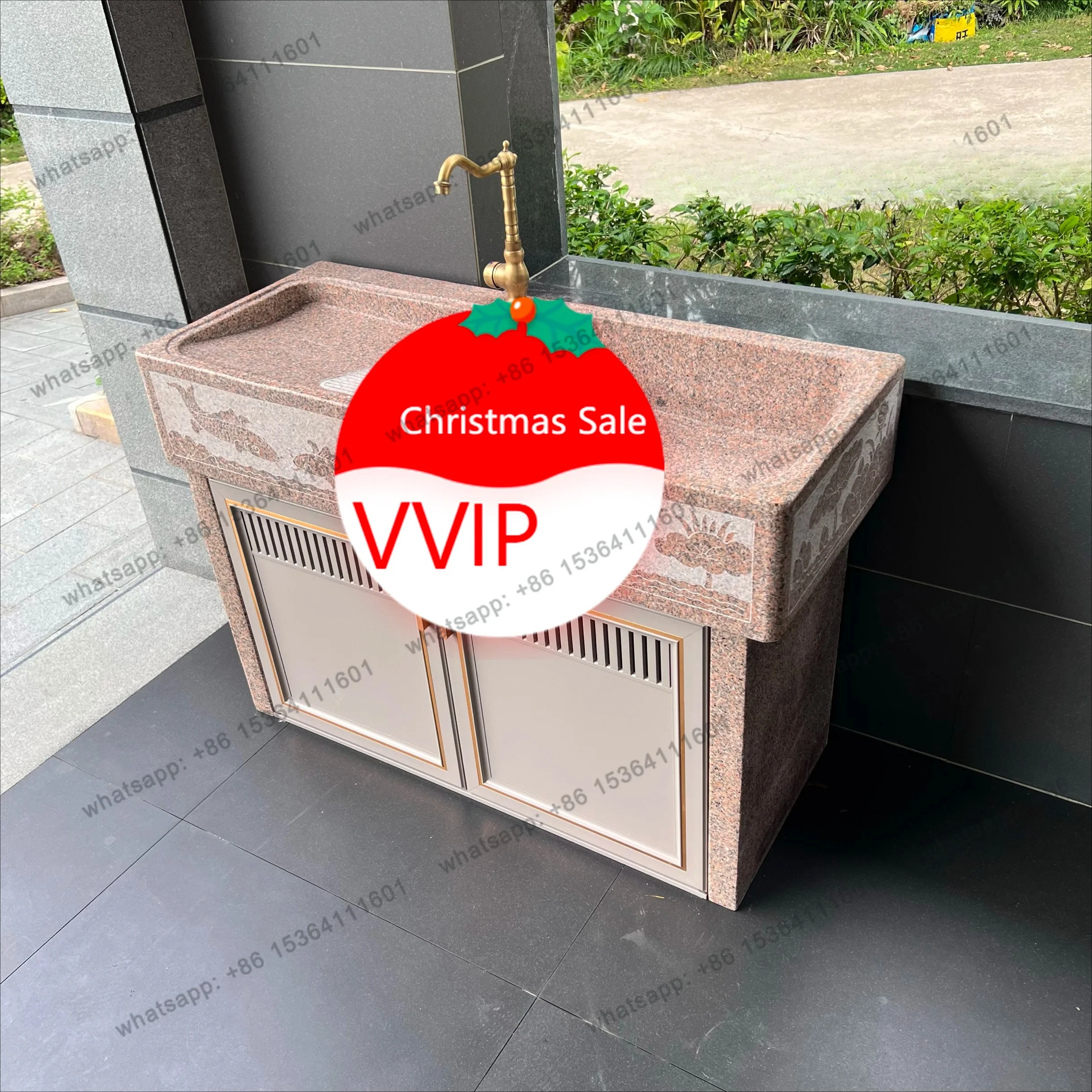 Granite laundry pool with washboard basin integrated marble wash basin stone laundry sink