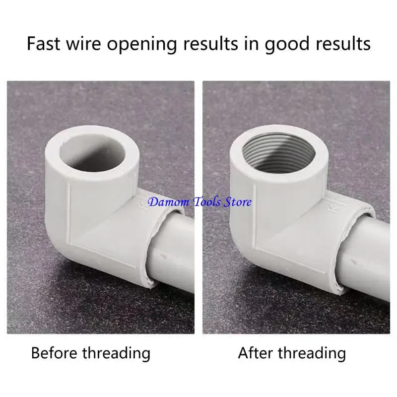 57BE Hexagonal Shank Hole Opener Water Pipe Expansion Adapter Electric Drill Adapter