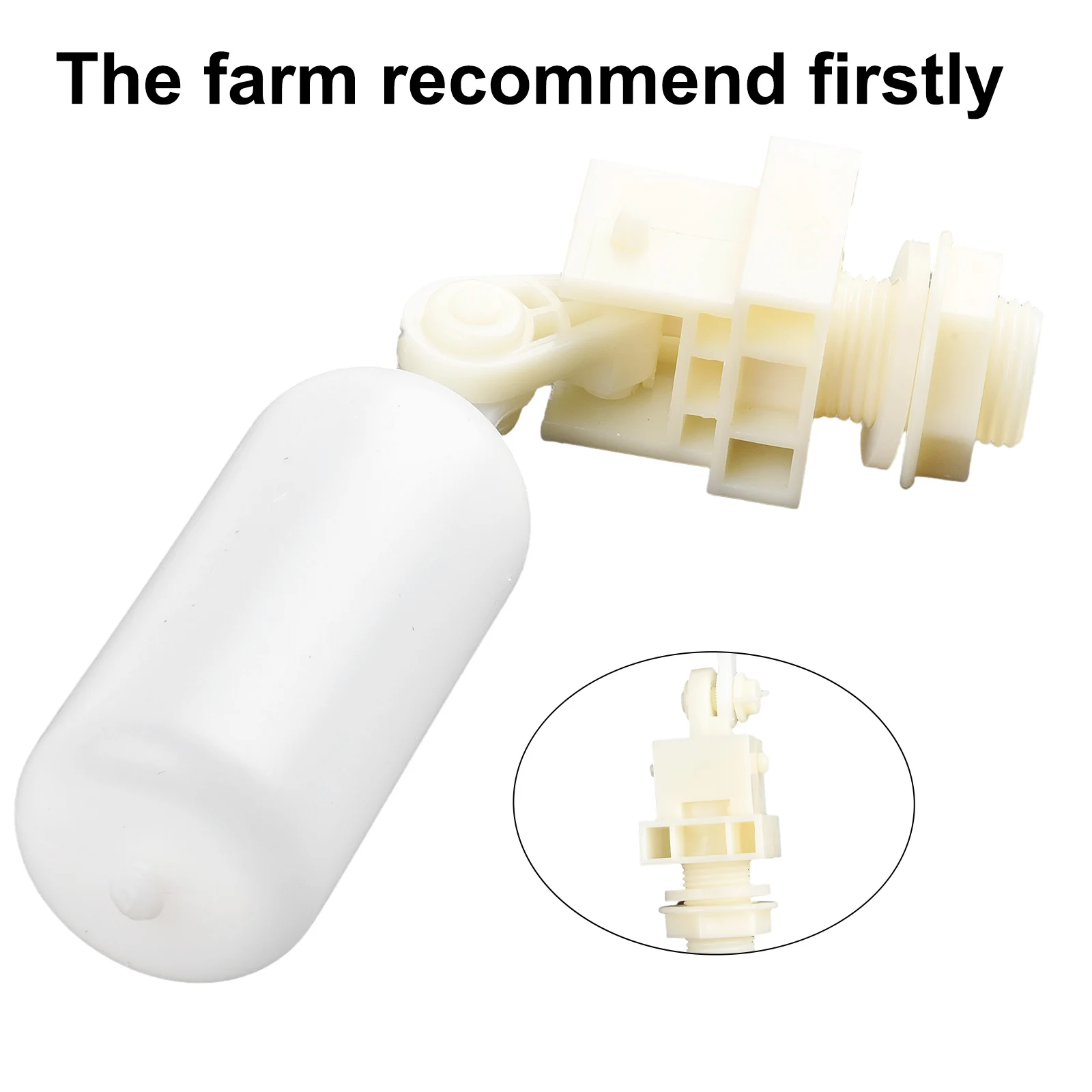 

~Farm Cattle Sheep Dog 1/2" Automatic 1Waterer Bowl Float Valve Plastic Fish Tank Aquarium Water Humidifier Valve Livestock Tool