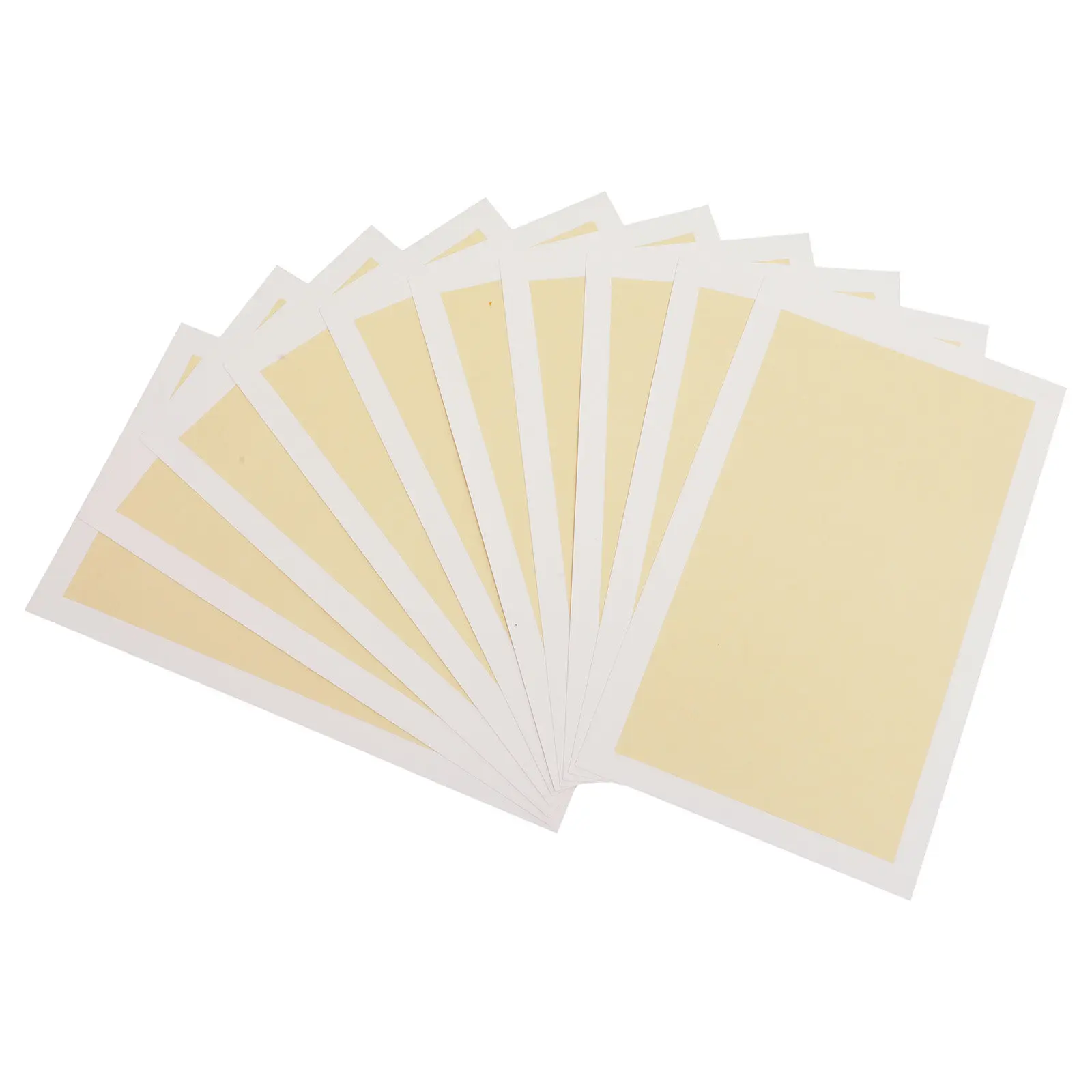 

Прямоугольная бумага для каллиграфии и рисования, 10 листов, рисовая бумага Xuan, акварельная, плотная, практичная, легкая, портативная