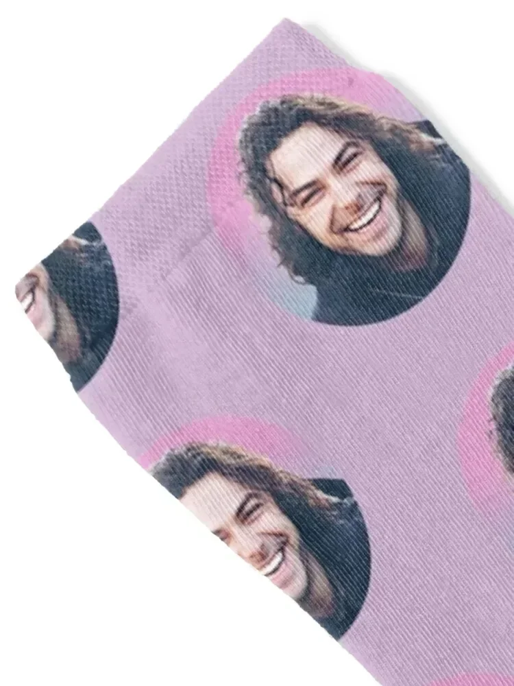 Aidan Turner Pastel Socks christmas gifts Crossfit hiking fashionable Socks For Men Women's