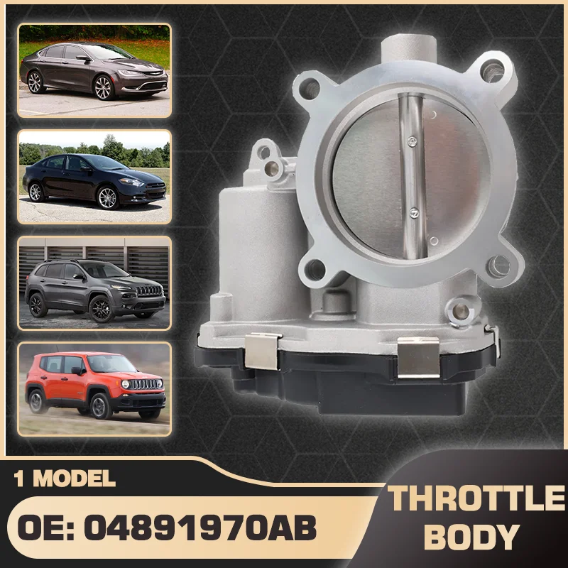 

Car Throttle Body Valve Assy For Chrysler 200 Dodge Dart Fiat 500x Jeep Cherokee Jeep Compass Jeep Renegade Ram Promaster City