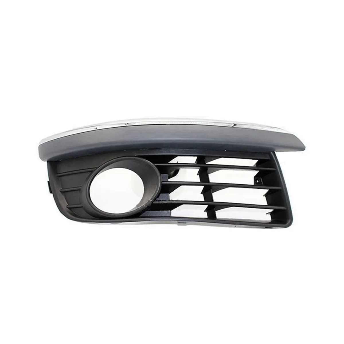 Bumper Fog Light Chrome Grille Fog Light Cover Fog Light Grille Car for VW Jetta V MK5 1K0853665A 1K0853666A