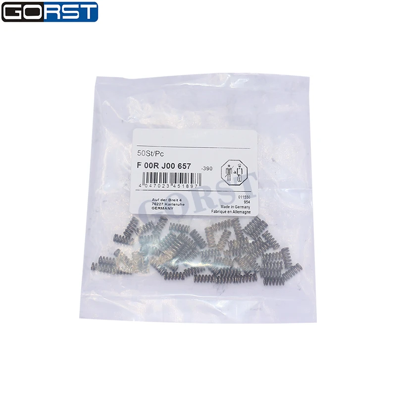 

50 Pcs Nozzle Spring F00RJ00657 for Bosch Car Auto Part for Common Rail Injector Repair Kit Component