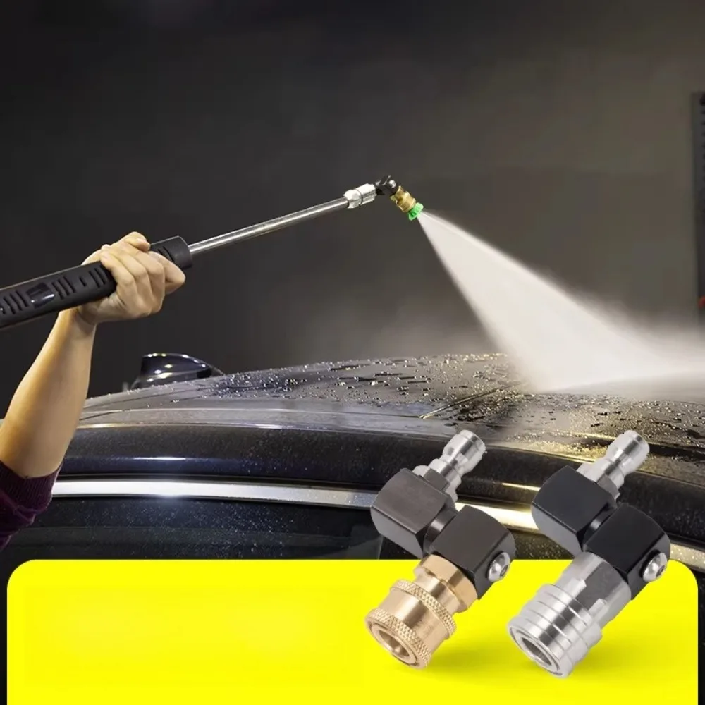 360° Universal Rotary Joint Suitable for High-pressure Water Gun Rotary Quick-connect Car Wash Machines.