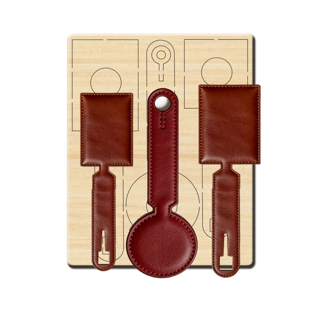 

Формы для вырезания из кожи для багажных бирок и посадочных талонов, ручная работа, деревянные формы для вырезания из кожи, эксклюзивные инструменты для любителей кожевенного ремесла.