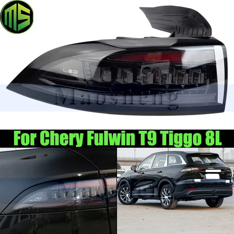 

Maosheng Rear Bumper Tail Light Tail Lamp For Chery Fulwin T9 Tiggo 8L Taillight Taillamp Brake Light Rear Turn Light Stop Lamp