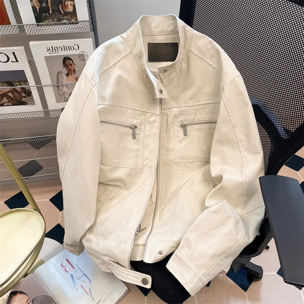 

Новая крутая куртка Harrington в американском уличном стиле 2025 года, мужская и женская летная куртка для спецодежды, элитный повседневный тренд в национальном стиле