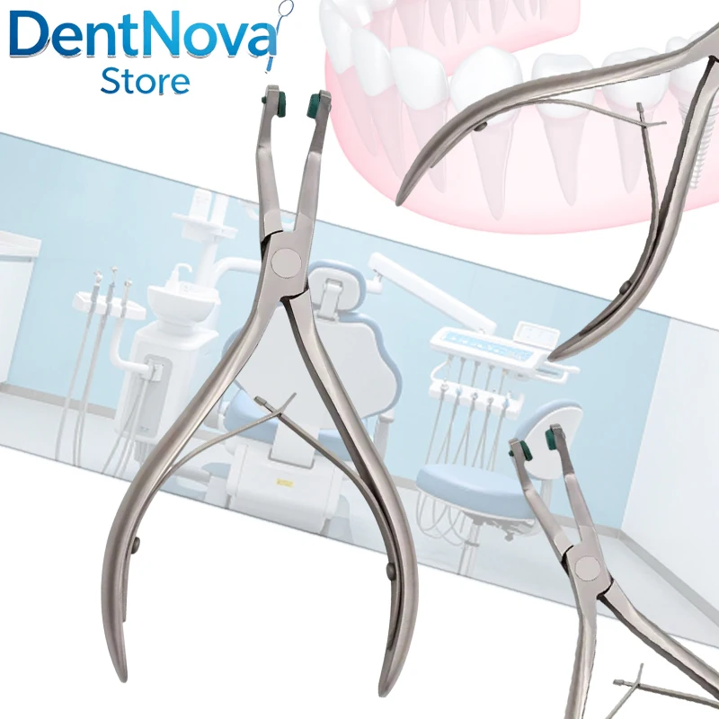 

Dental Crown Removal Pliers Ergonomic Handle Temporary Crown Removing Tool Dental Lab Equipment for Precise Extraction