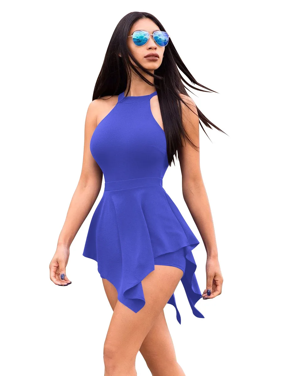 Street Sle Bal Lässiger Overall in Verschiedenen Farben für Damen mit Elastischem Bund und Bequemer Passform für den Sommer