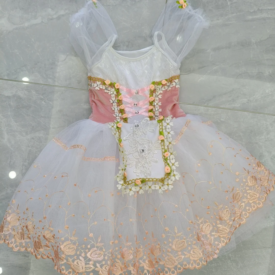 

New Ballet Tutu Dress for Girls Adult Women Ballerina Dancewear Costume Kids Performance Dancing Clothing